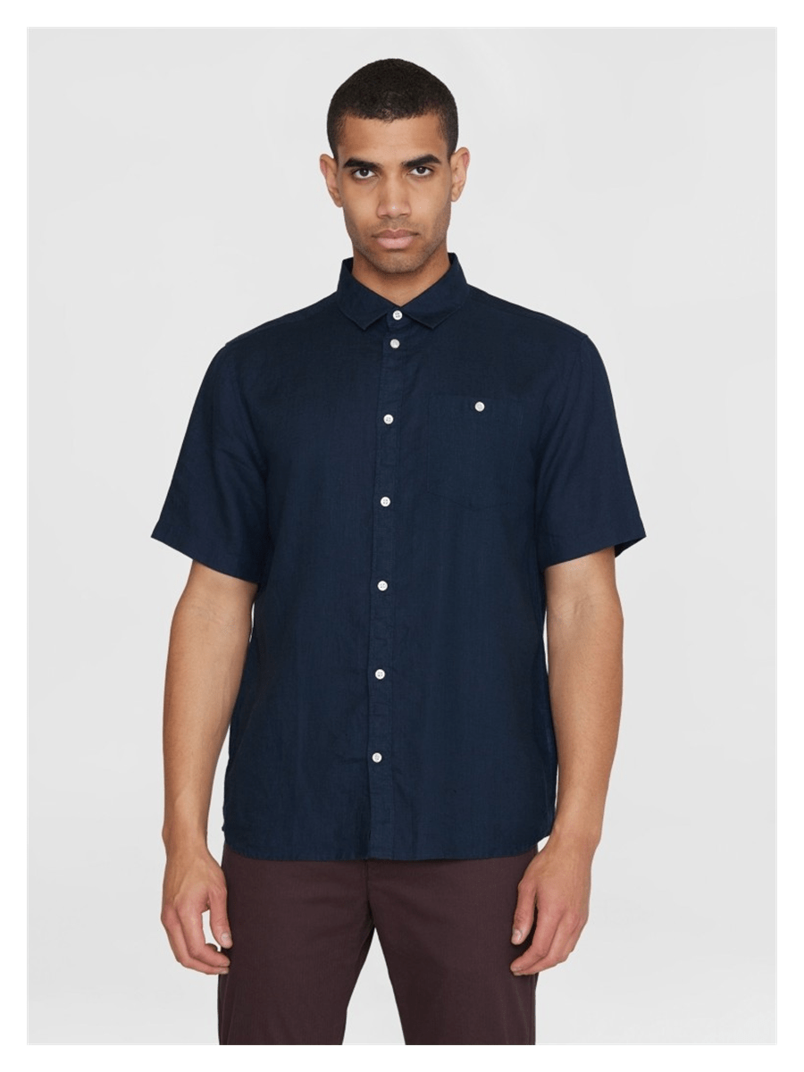 Knowledge Cotton Apparel Skjorter 1090064-1450_M - Bygholm Menswear